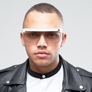 Karl Lagerfeld visor sunglasses
